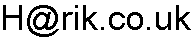 h@rik.co.uk